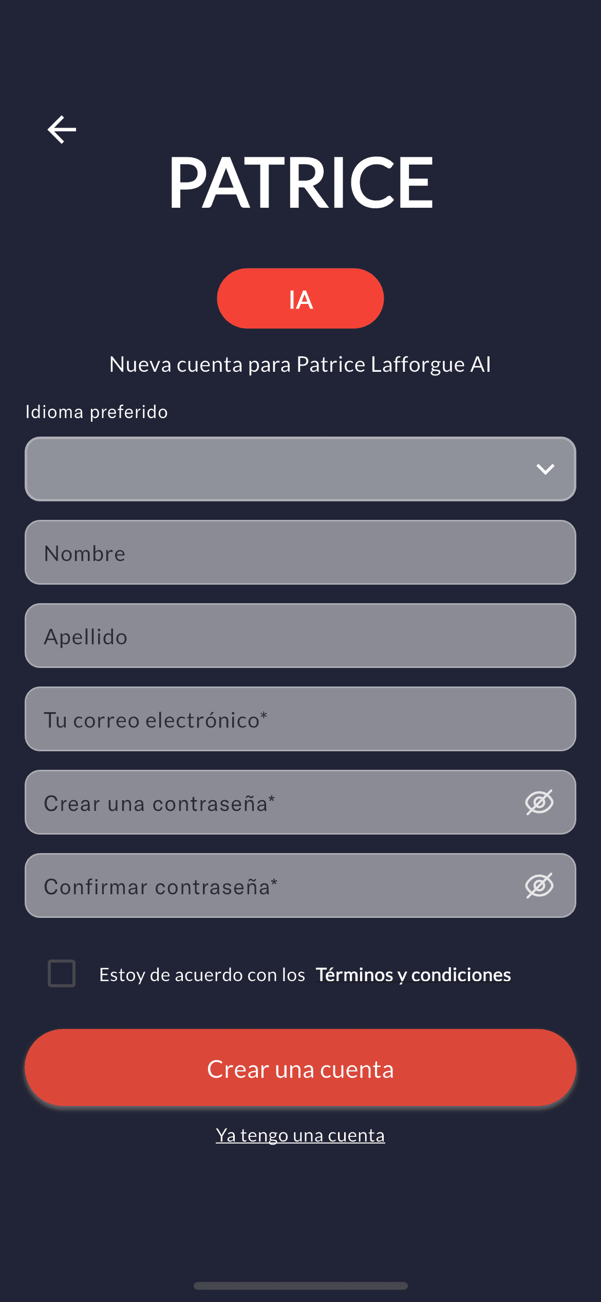 Patrice IA screenshot 2